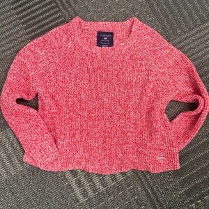 U.S. Polo Assn. red and white sweater